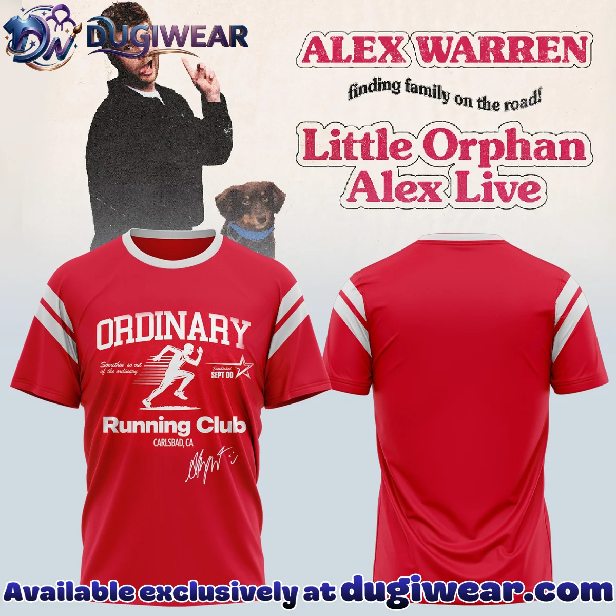 Alex Warren Little Orphan Alex Shirt & Hoodie (Style 13)