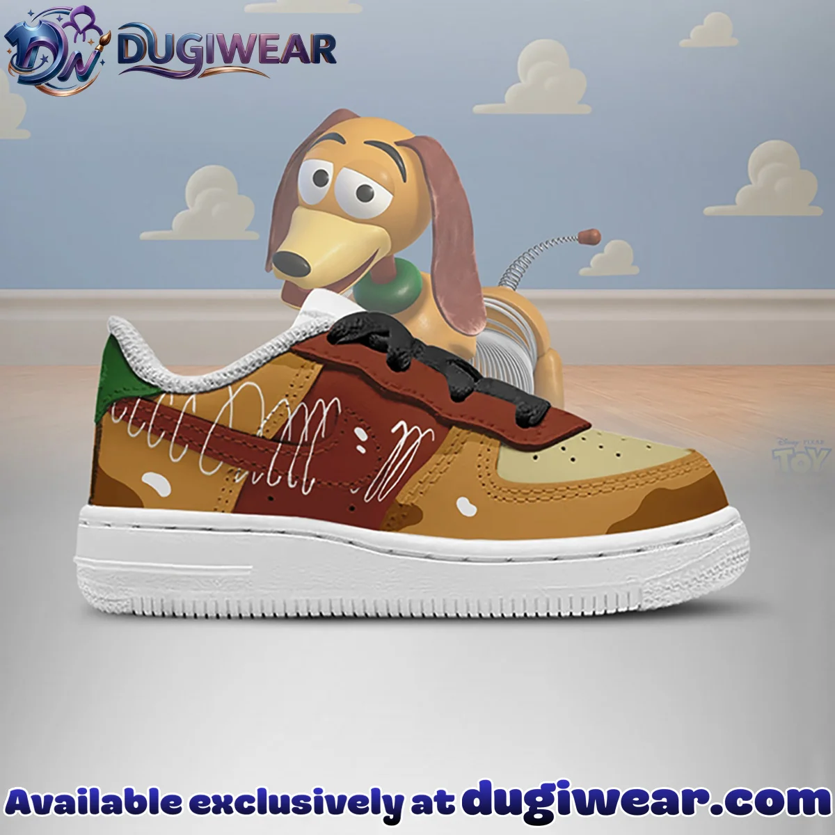 Slinkydog Toy Story Hype Sneakers | Aesthetic Apparel row-46