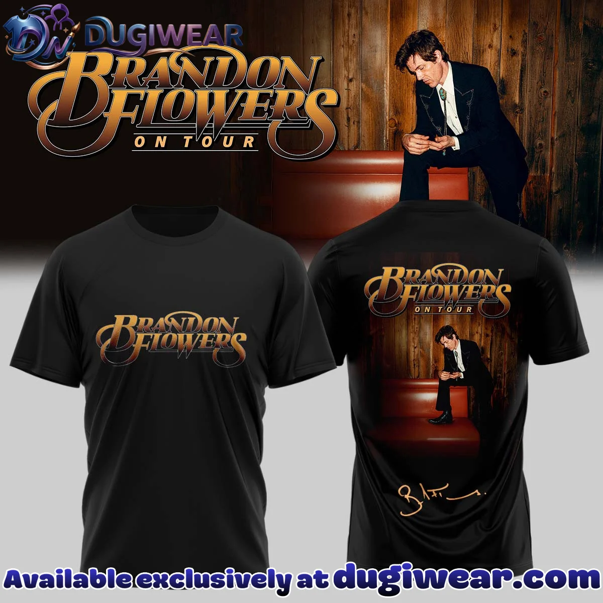 Brandon Flowers Shirt & Hoodie - Variant 10