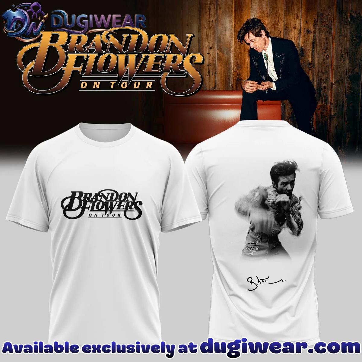 Brandon Flowers Shirt & Hoodie - Variant 7