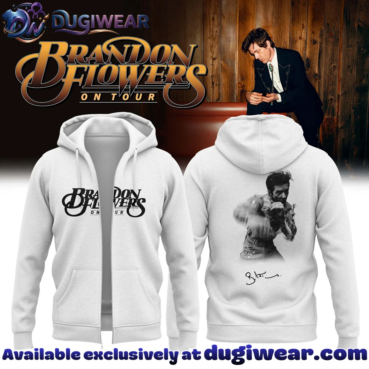 Brandon Flowers T-Shirt & Hoodie [Batch 14]