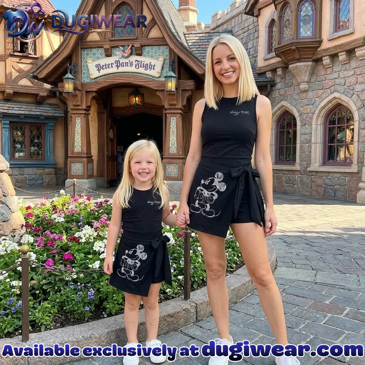 Disney Mickey Mouse Athletic Dress - Tennis Dress Skirt, Magical Disney Vacation Outfit For Women