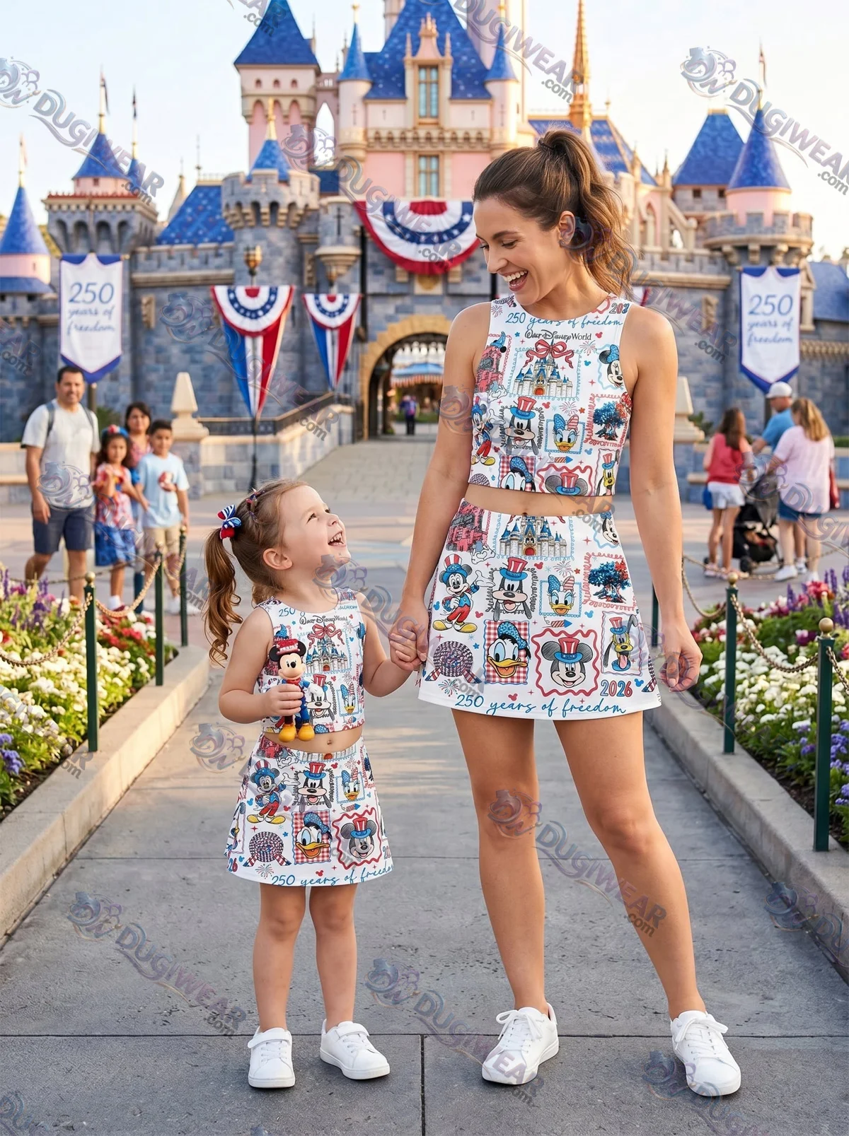 Disney Parks Matching Dress Set, Mom And Me Outfit, Disneyland Family Trip Clothes