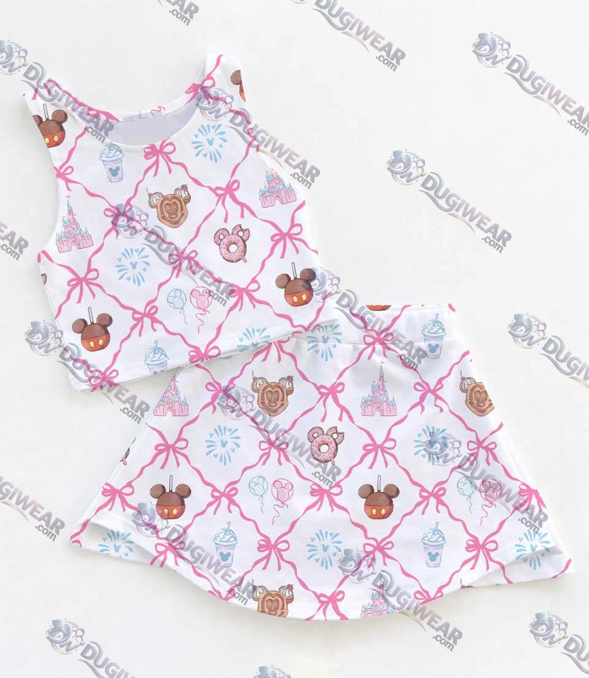 Disney Parks Matching Mom and Me Dress Set, Family Vacation Theme Park Outfit