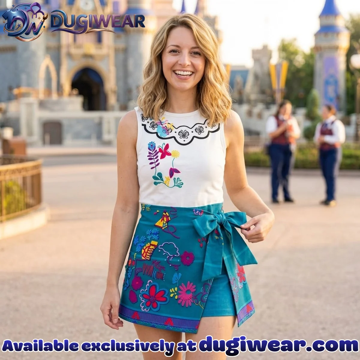 Encanto Mirabel Athletic Dress - Tennis Dress Skirt, Disney Park Vacation Outfit, Mirabel Madrigal Skort Dress Encanto Mirabel Athletic Dress - Tennis Dress Skirt, Disney Park Vacation Outfit, Mirabel Madrigal Skort Dress