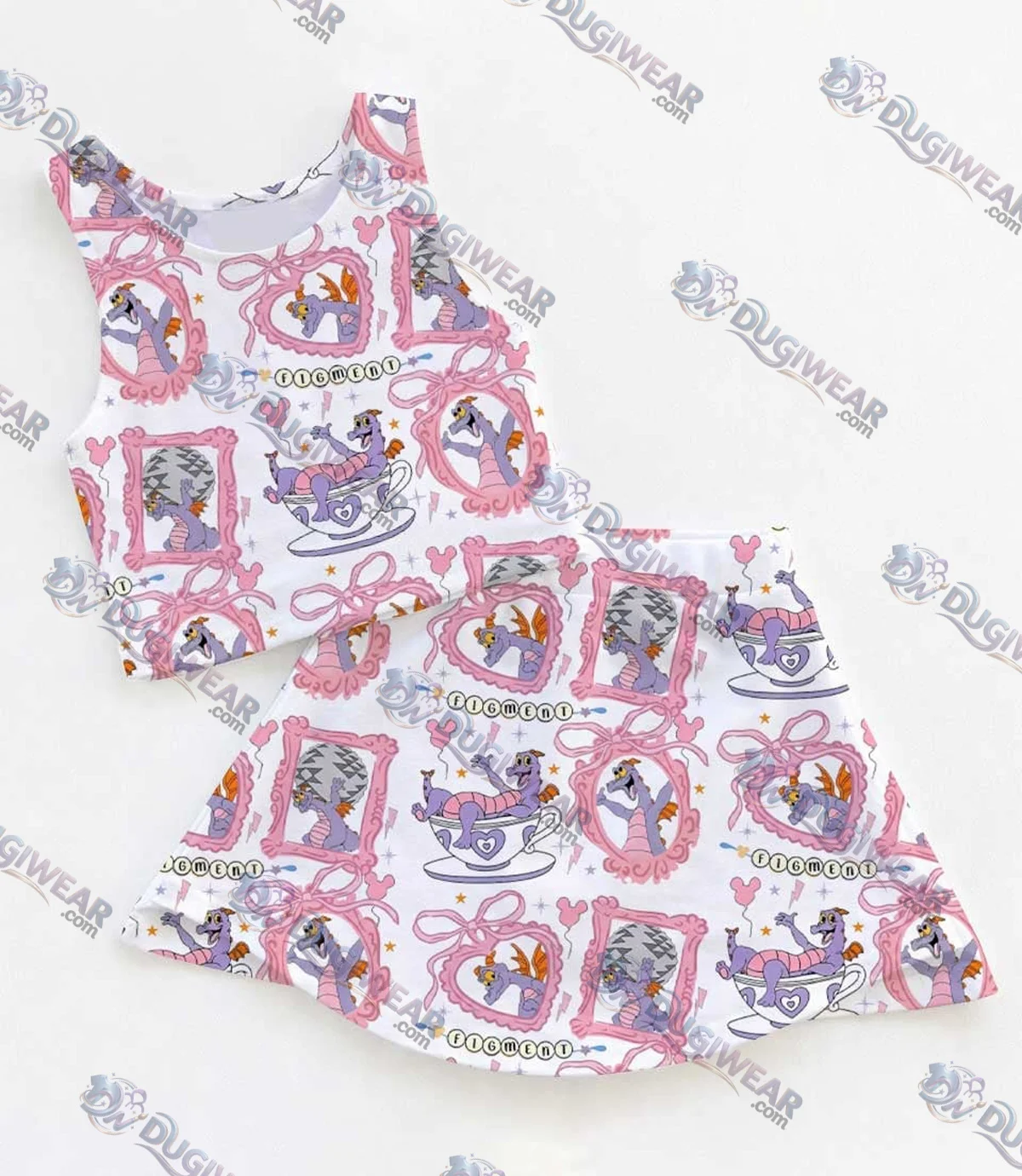 Figment Disney Dragon Dress Set, Journey Into Imagination Vacation Outfit