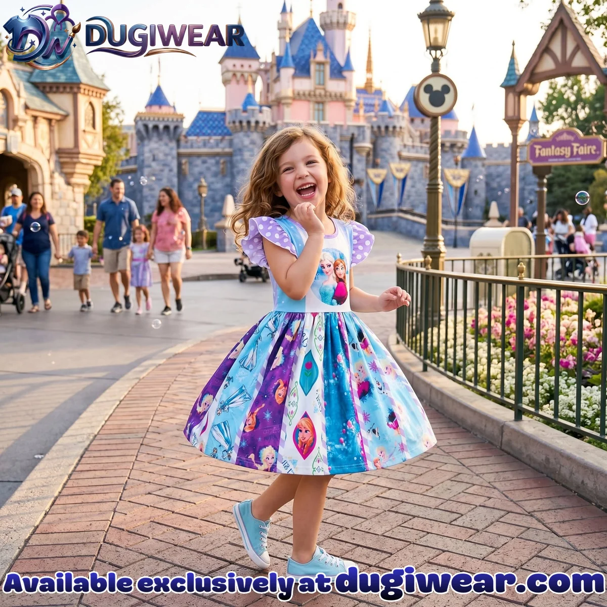 Frozen Twirl Skater Dress, Disney Parks Outfit for Girls, Princess Elsa Anna Skater Dress Frozen Twirl Skater Dress, Disney Parks Outfit for Girls, Princess Elsa Anna Skater Dress