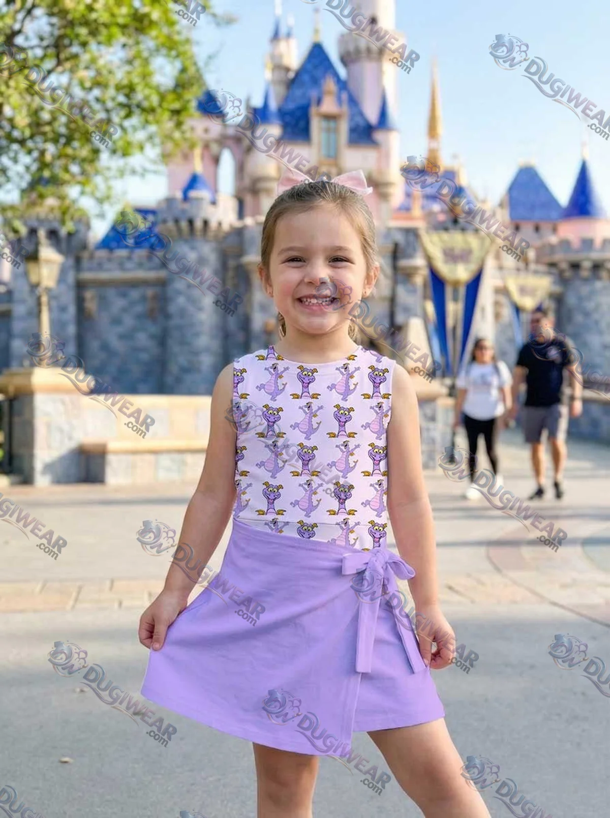 Girls Figment Athletic Dress - Tennis Dress Skirt, Family Matching Disney Outfit Girls Figment Athletic Dress - Tennis Dress Skirt, Family Matching Disney Outfit