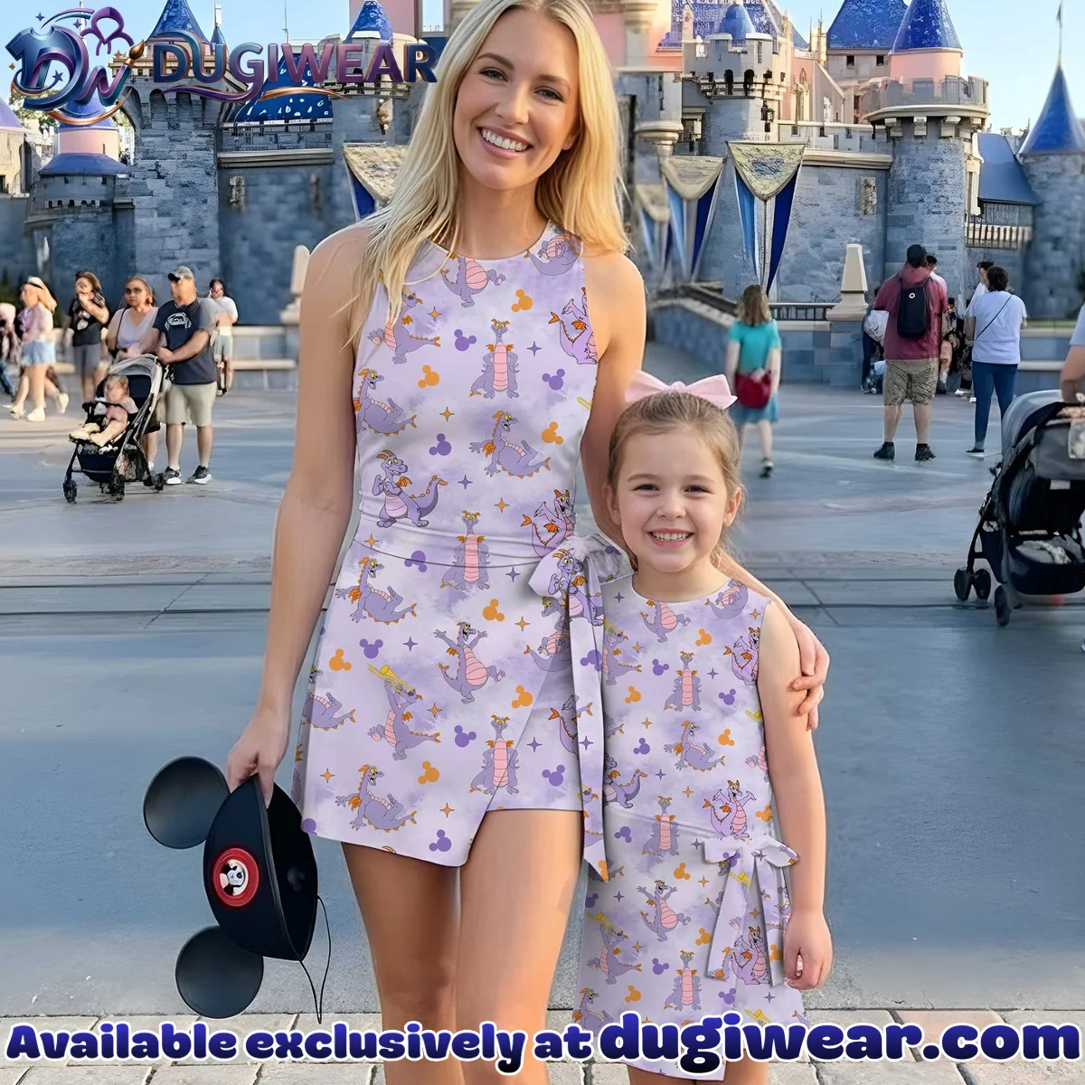 Girls Figment Dragon Athletic Dress - Tennis Dress Skirt, Family Matching EPCOT Outfit