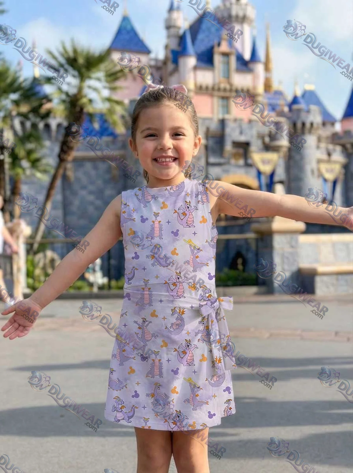 Girls Figment Dragon Athletic Dress - Tennis Dress Skirt, Family Matching EPCOT Outfit Girls Figment Dragon Athletic Dress - Tennis Dress Skirt, Family Matching EPCOT Outfit