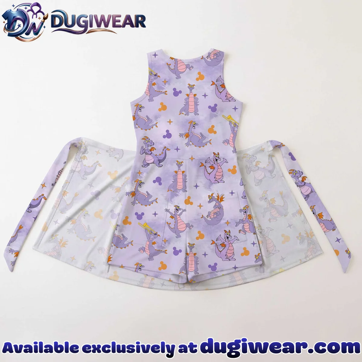 Girls Figment Dragon Athletic Dress - Tennis Dress Skirt, Family Matching EPCOT Outfit Girls Figment Dragon Athletic Dress - Tennis Dress Skirt, Family Matching EPCOT Outfit