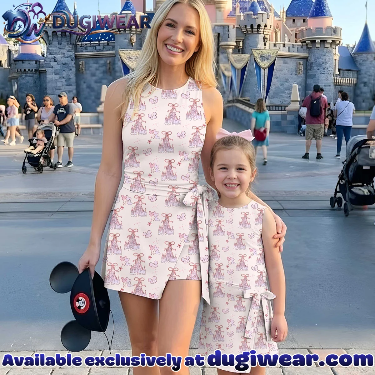 Girls Mickey Coquette Athletic Dress - Tennis Dress Skirt, Family Matching Disney Outfit
