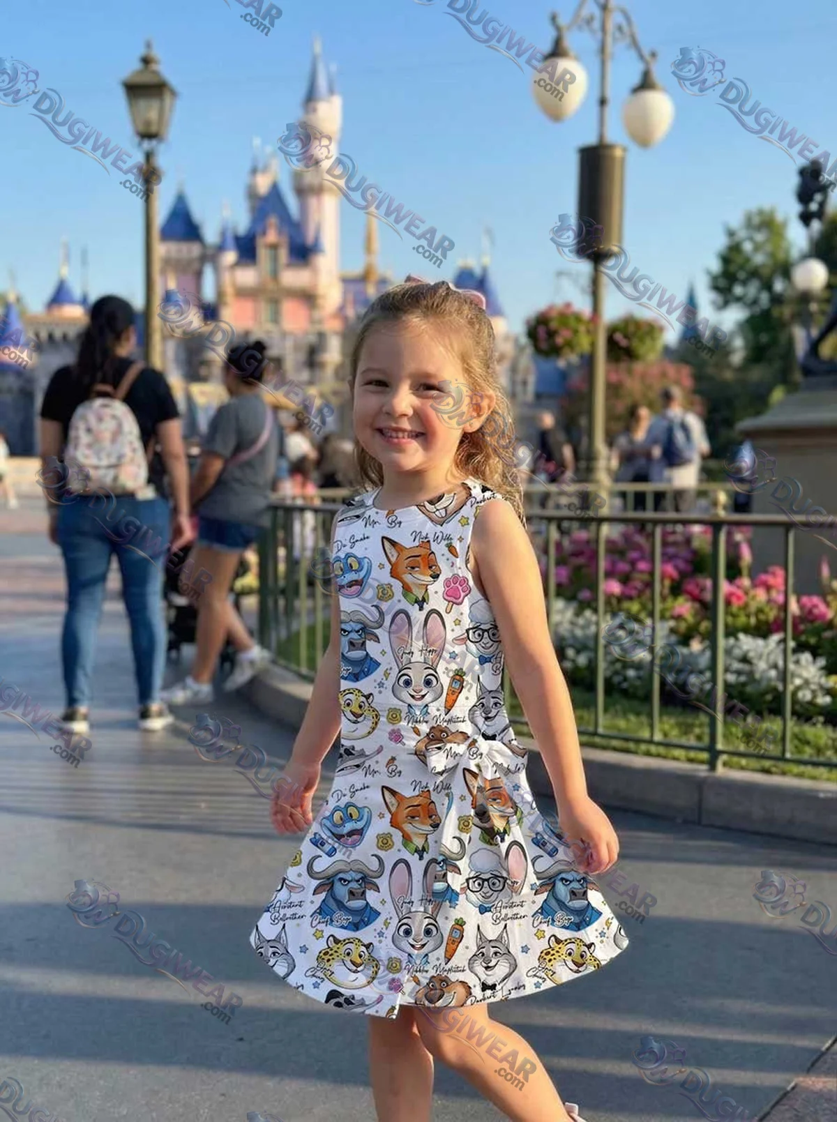 Girls Zootopia Characters Athletic Dress - Tennis Dress Skirt, Family Matching Disney Outfit Girls Zootopia Characters Athletic Dress - Tennis Dress Skirt, Family Matching Disney Outfit