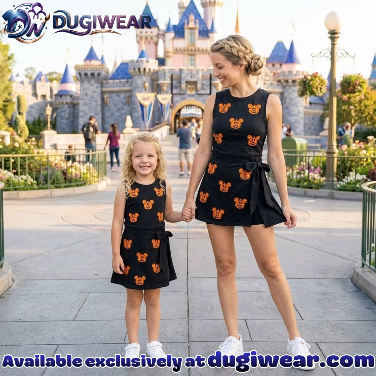 Halloween Mickey Athletic Dress - Tennis Dress Skirt, Disney Park Vacation Outfit, Halloween Mickey Pumpkin Skort Dress Halloween Mickey Athletic Dress - Tennis Dress Skirt, Disney Park Vacation Outfit, Halloween Mickey Skort Dress