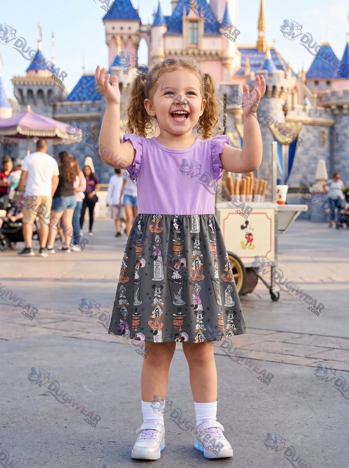 Haunted Mansion Twirl Skater Dress, Disney Parks Outfit for Girls, Disney Halloween Skater Dress Haunted Mansion Twirl Skater Dress, Disney Parks Outfit for Girls, Disney Halloween Skater Dress
