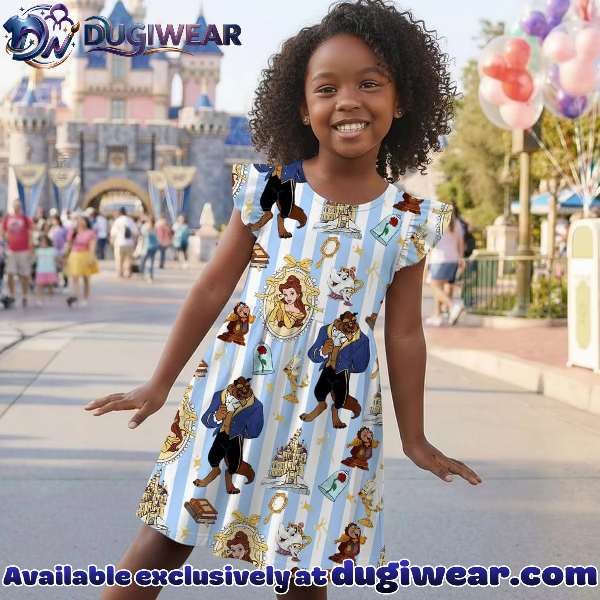 Magical Belle Princess Coquette Ruffle Skater Dress, Belle Outfit, Disney Birthday Girl Toddler Summer Vacation Skirt Gear Magical Belle Princess Coquette Ruffle Skater Dress, Belle Outfit, Disney Birthday Girl Toddler Summer Vacation Skirt Gear