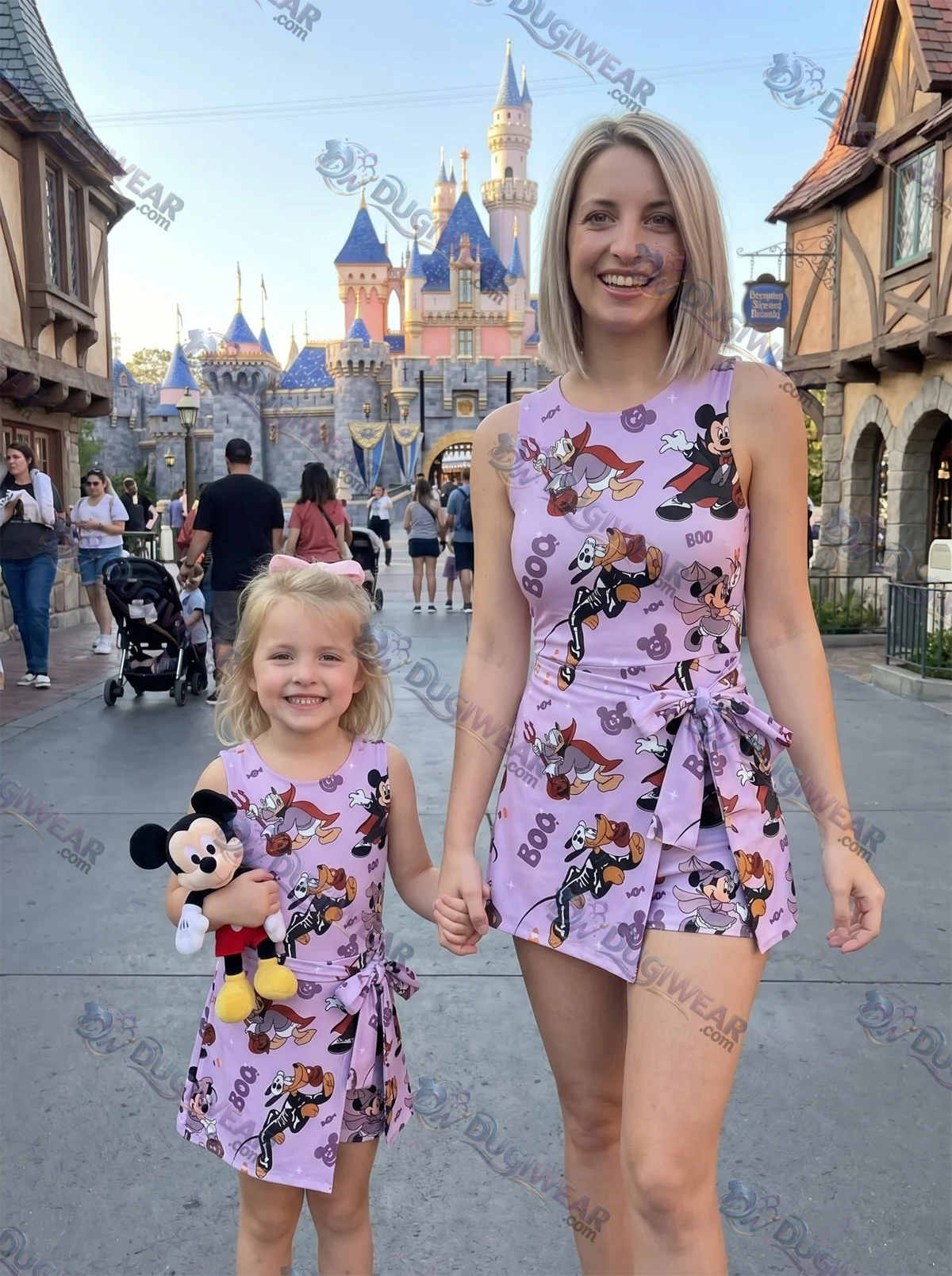 Mickey Halloween Athletic Dress - Tennis Dress Skirt, Disney Park Vacation Outfit, Mickey Halloween Skort Dress