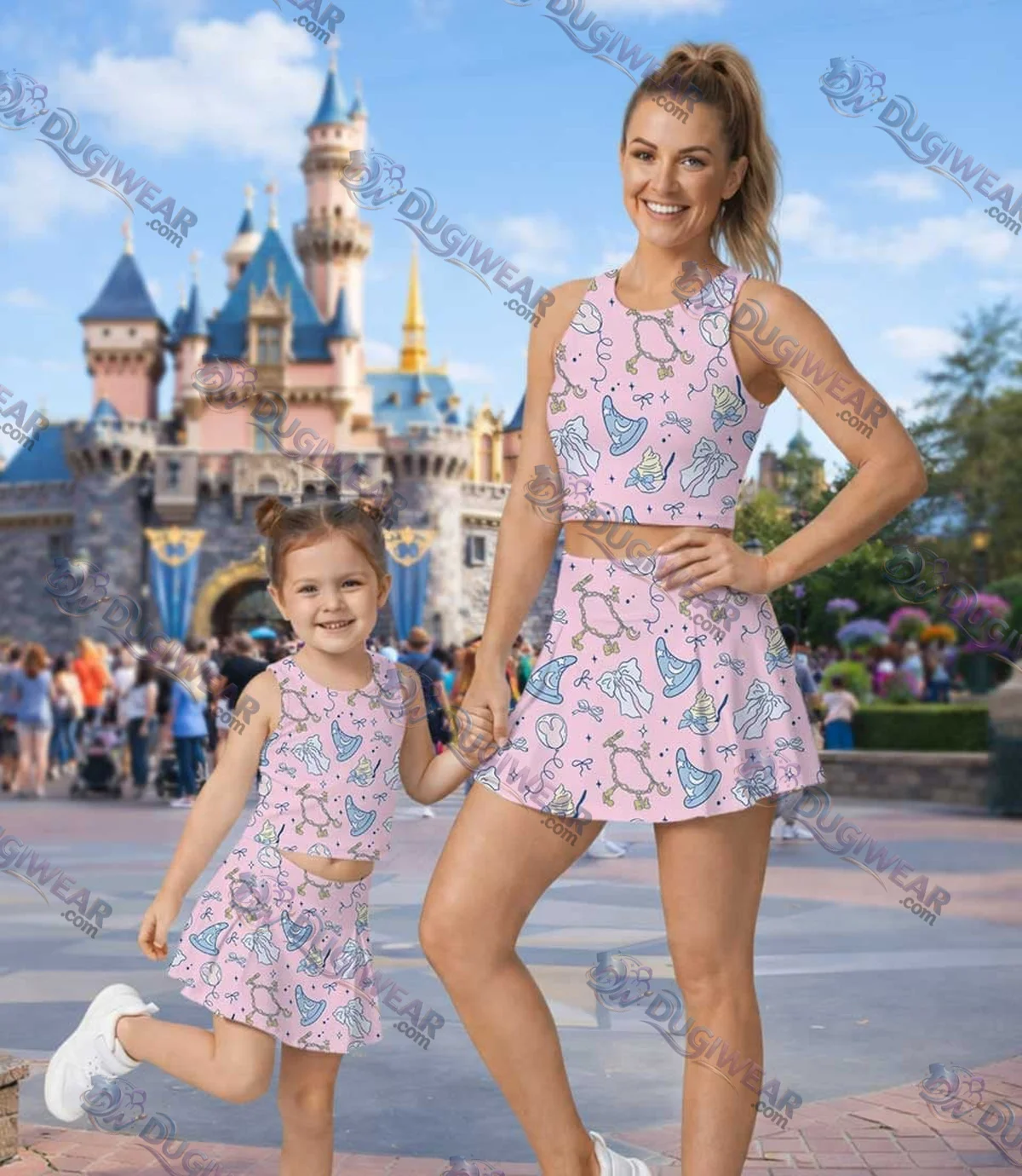Mickey Mouse Fantasia Dress Set, Sorcerer Mickey Disneyland Vacation Outfit Mickey Mouse Fantasia Dress Set, Sorcerer Mickey Disneyland Vacation Outfit