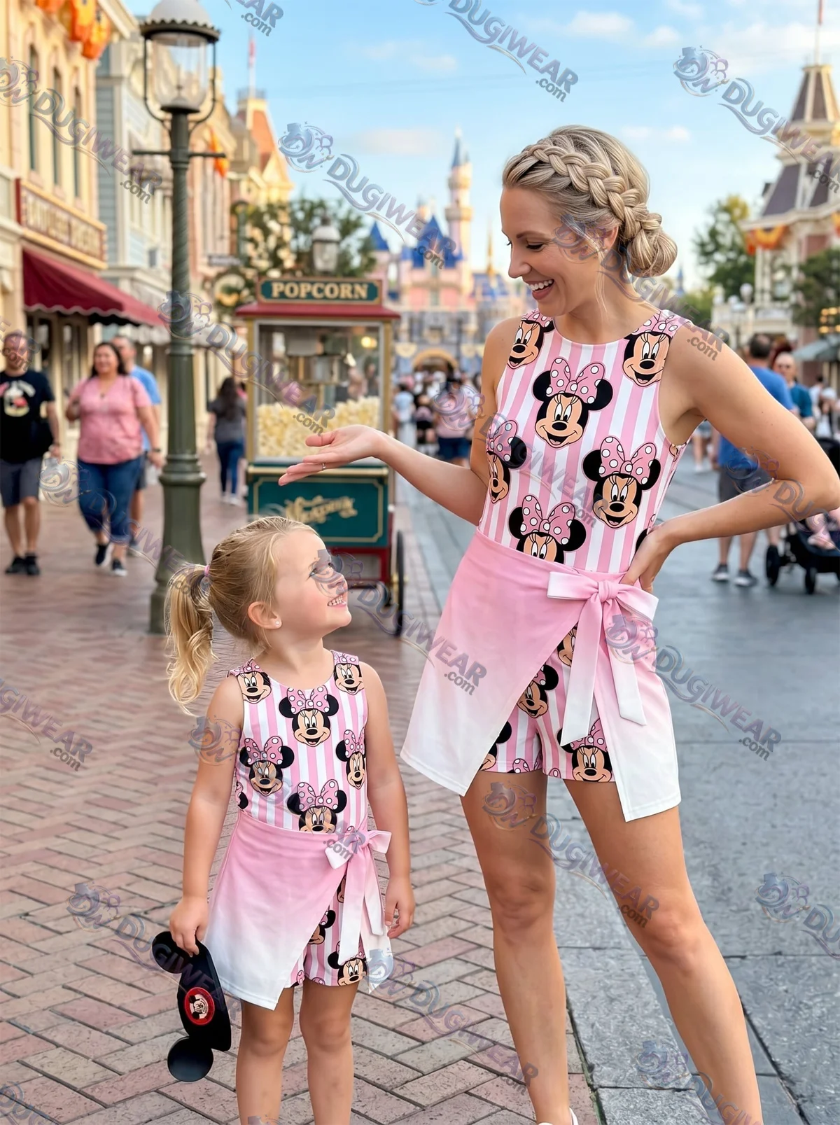 Minnie Mouse Ombre Athletic Dress - Tennis Dress Skirt, Disney Tennis Skort For Women Minnie Mouse Ombre Athletic Dress - Tennis Dress Skirt, Disney Tennis Skort For Women