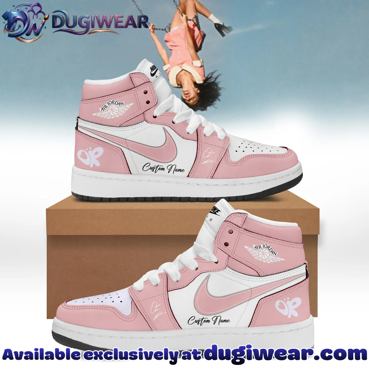 Olivia Rodrigo you seem pretty sad for a girl so in love Signed Custom Air Force 1 & Jordan 1 Shoes [Batch 14]