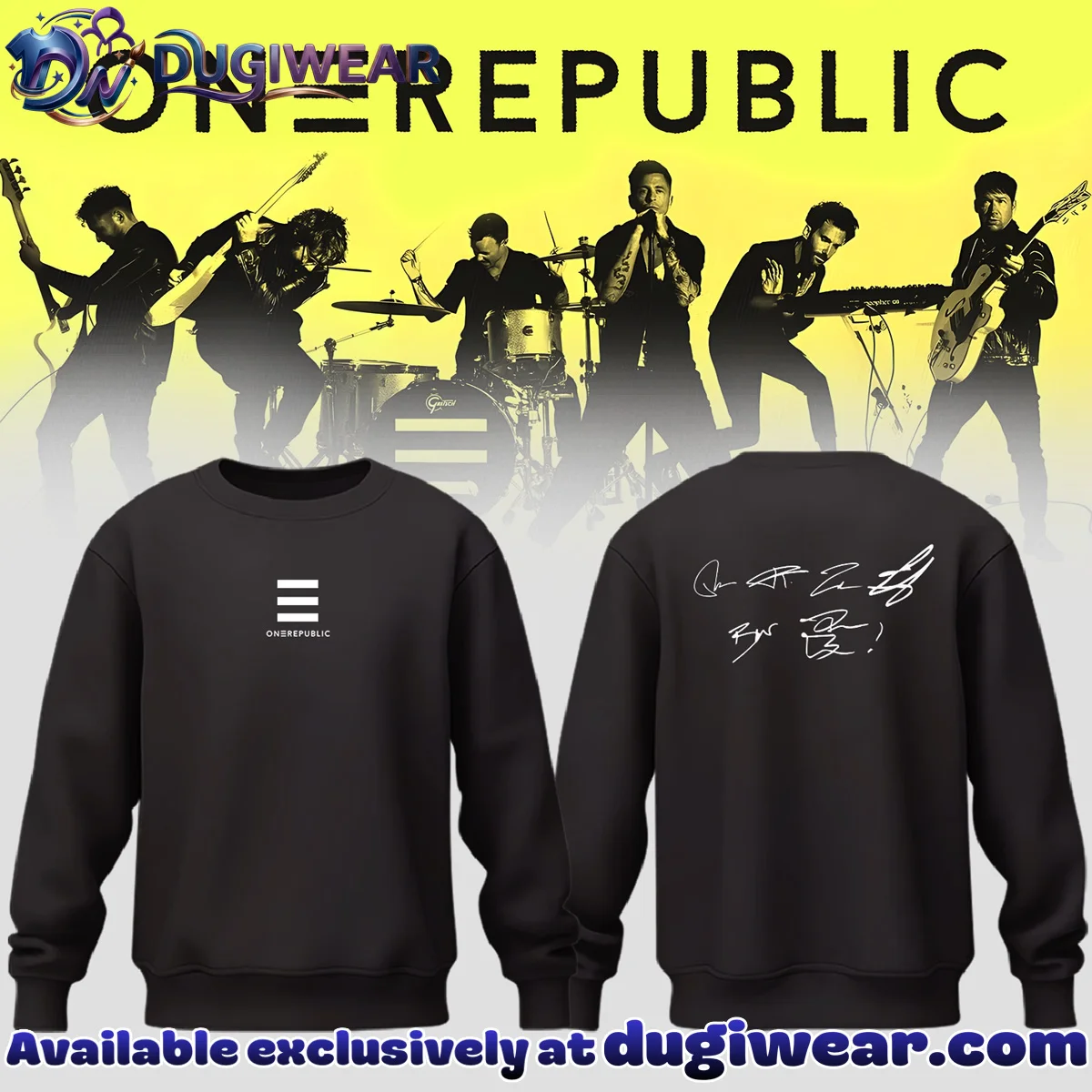 OneRepublic Shirt & Hoodie (Style 12)