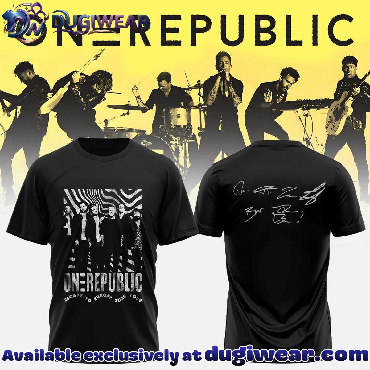 OneRepublic Shirt & Hoodie (Style 7)