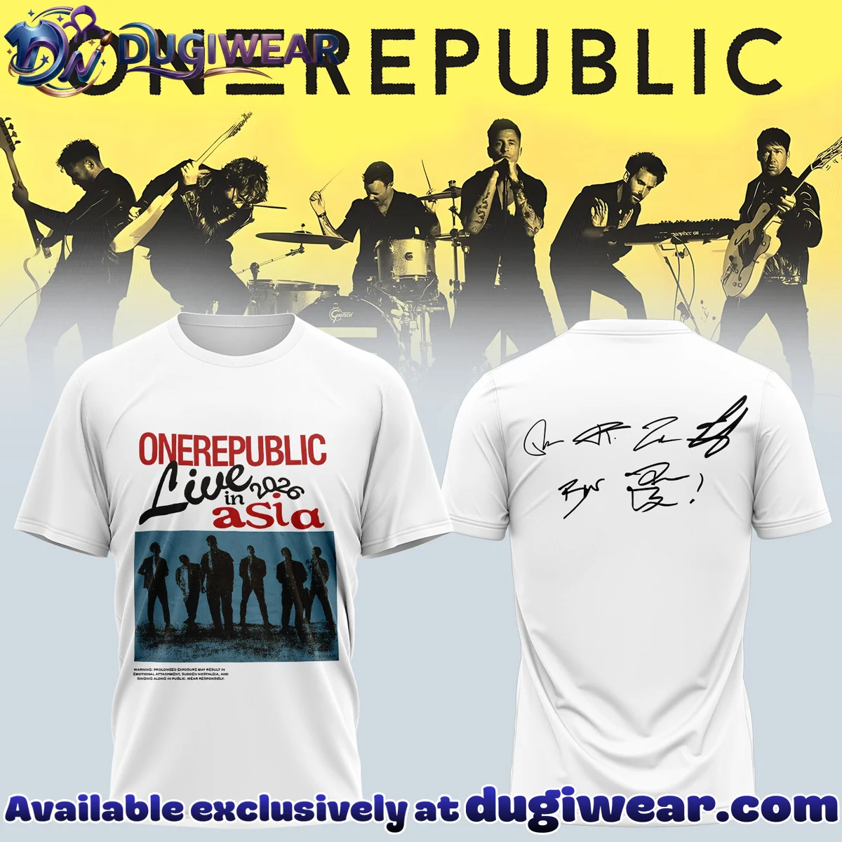 OneRepublic T-Shirt & Hoodie - Series 22