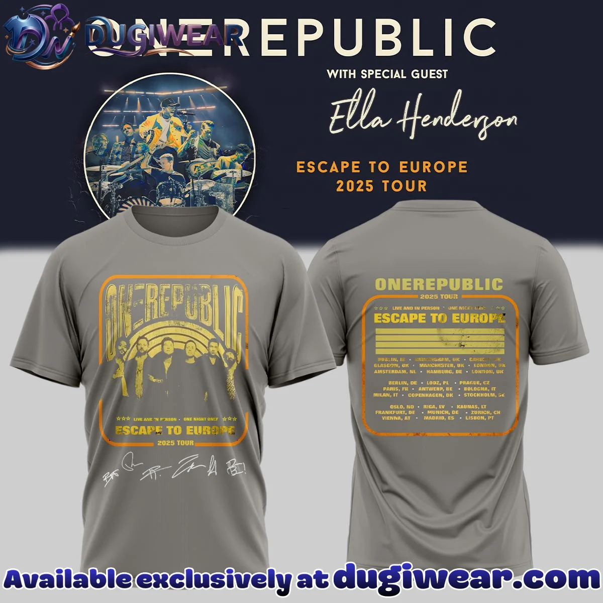 OneRepublic T-Shirt & Hoodie - Variant 18