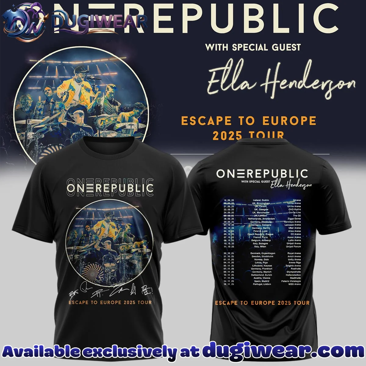 OneRepublic T-Shirt & Hoodie - Variant 6