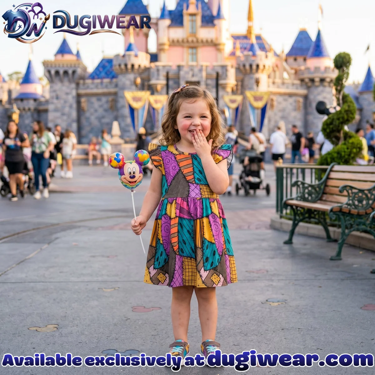 Sally Ruffle Skater Dress, The Nightmare Before Christmas Halloween Cosplay Skater Dress Sally Ruffle Skater Dress, The Nightmare Before Christmas Halloween Cosplay Skater Dress