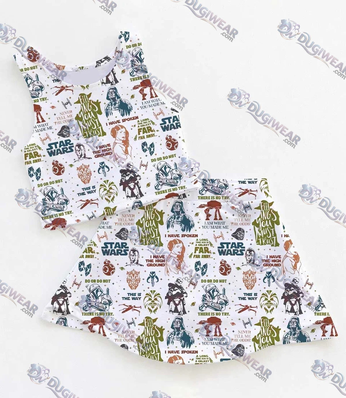 Star Wars Dress Set, Space Battle Disney Vacation Outfit