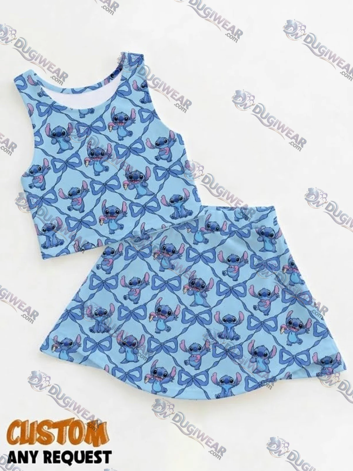 Stitch Matching Dress Set, Mom And Me Outfit, Disney Park Vacation Clothes