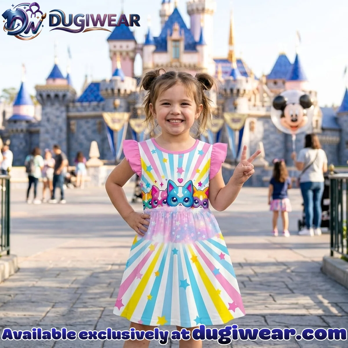 Superkitties Ruffle Skater Dress, Ginny Bitsy Sparks Buddy Disney Kids Birthday Outfit Disneyland Vacation Party Skater Dress Superkitties Ruffle Skater Dress, Ginny Bitsy Sparks Buddy Disney Kids Birthday Outfit Disneyland Vacation Party Skater Dress