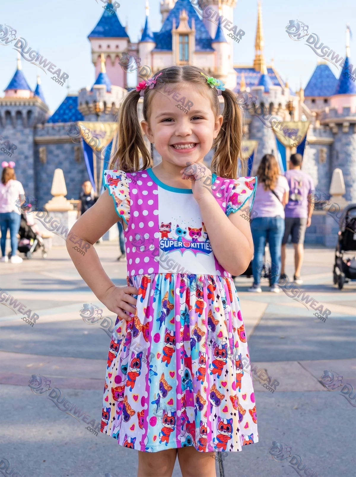 SuperKitties Twirl Skater Dress, Disney Parks Outfit for Girls, SuperKitties Skater Dress SuperKitties Twirl Skater Dress, Disney Parks Outfit for Girls, SuperKitties Skater Dress