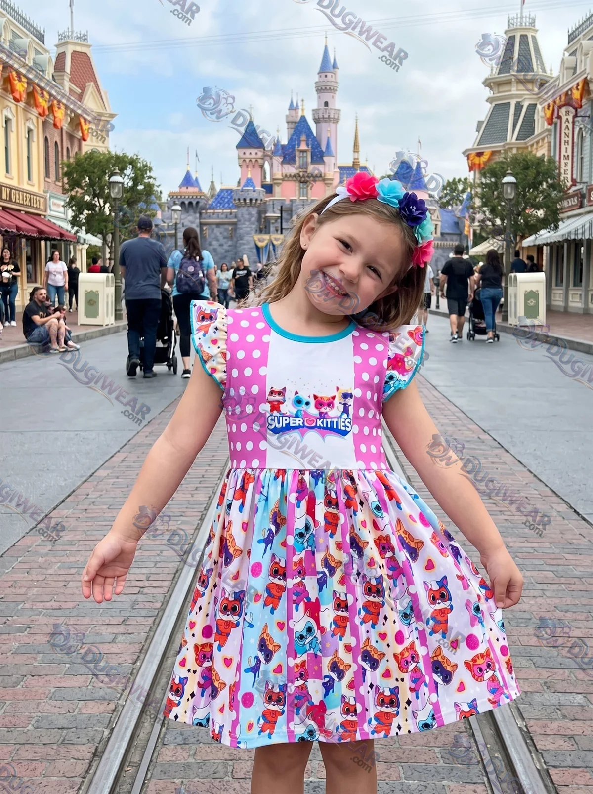 SuperKitties Twirl Skater Dress, Disney Parks Outfit for Girls, SuperKitties Skater Dress SuperKitties Twirl Skater Dress, Disney Parks Outfit for Girls, SuperKitties Skater Dress
