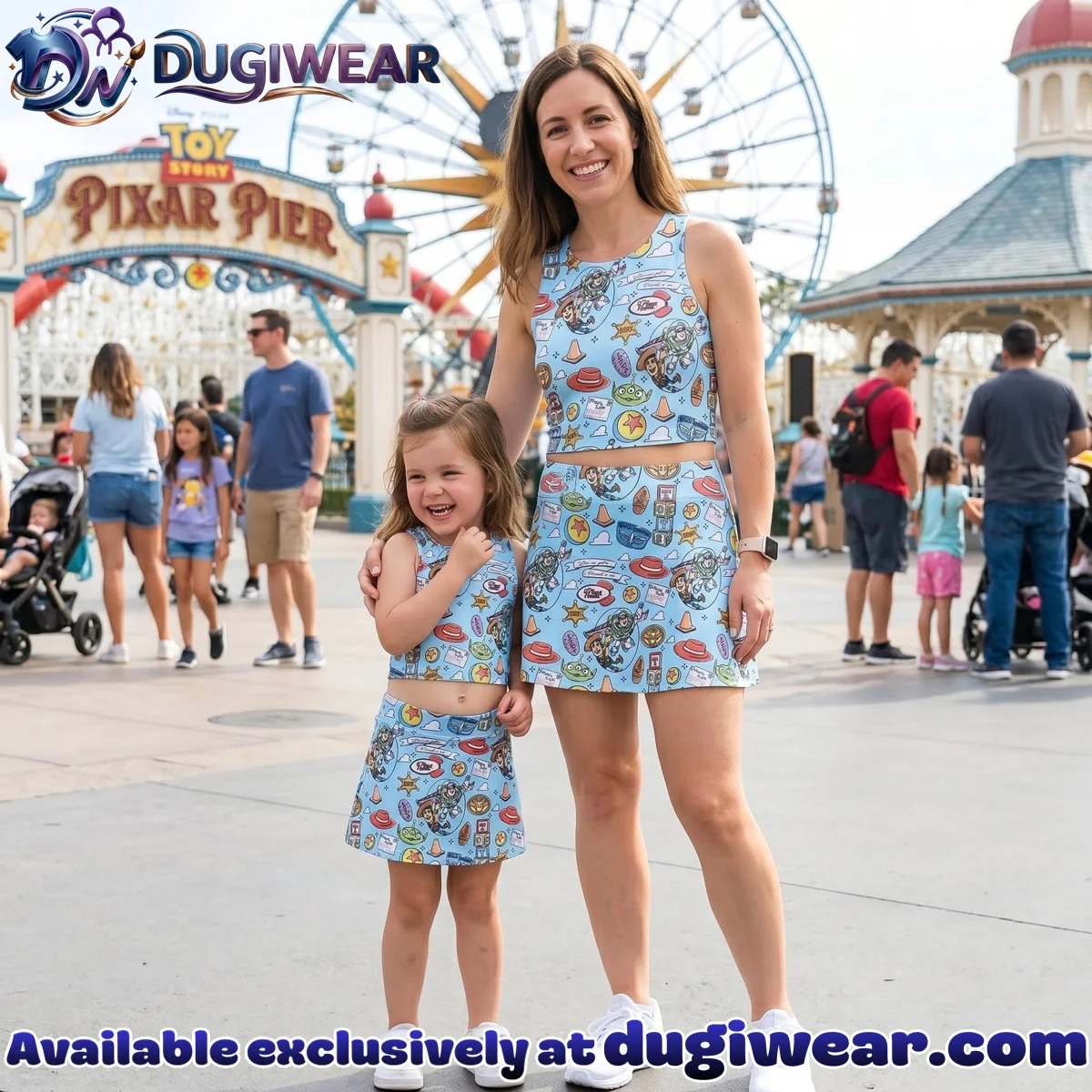 Toy Story Activewear Set Mom Daughter Disney Vacation Matching Dress Disney Trip Outfit Toy Story Activewear Set Mom Daughter Disney Vacation Matching Dress Disney Trip Outfit
