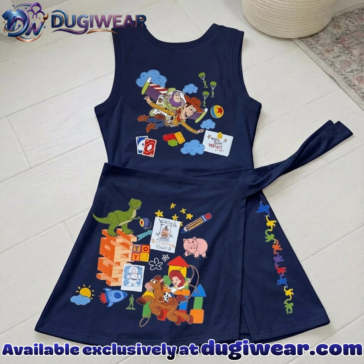Toy Story Athletic Dress - Tennis Dress Skirt, Disney Park Vacation Outfit, Woody Buzz Lightyear Skort Dress