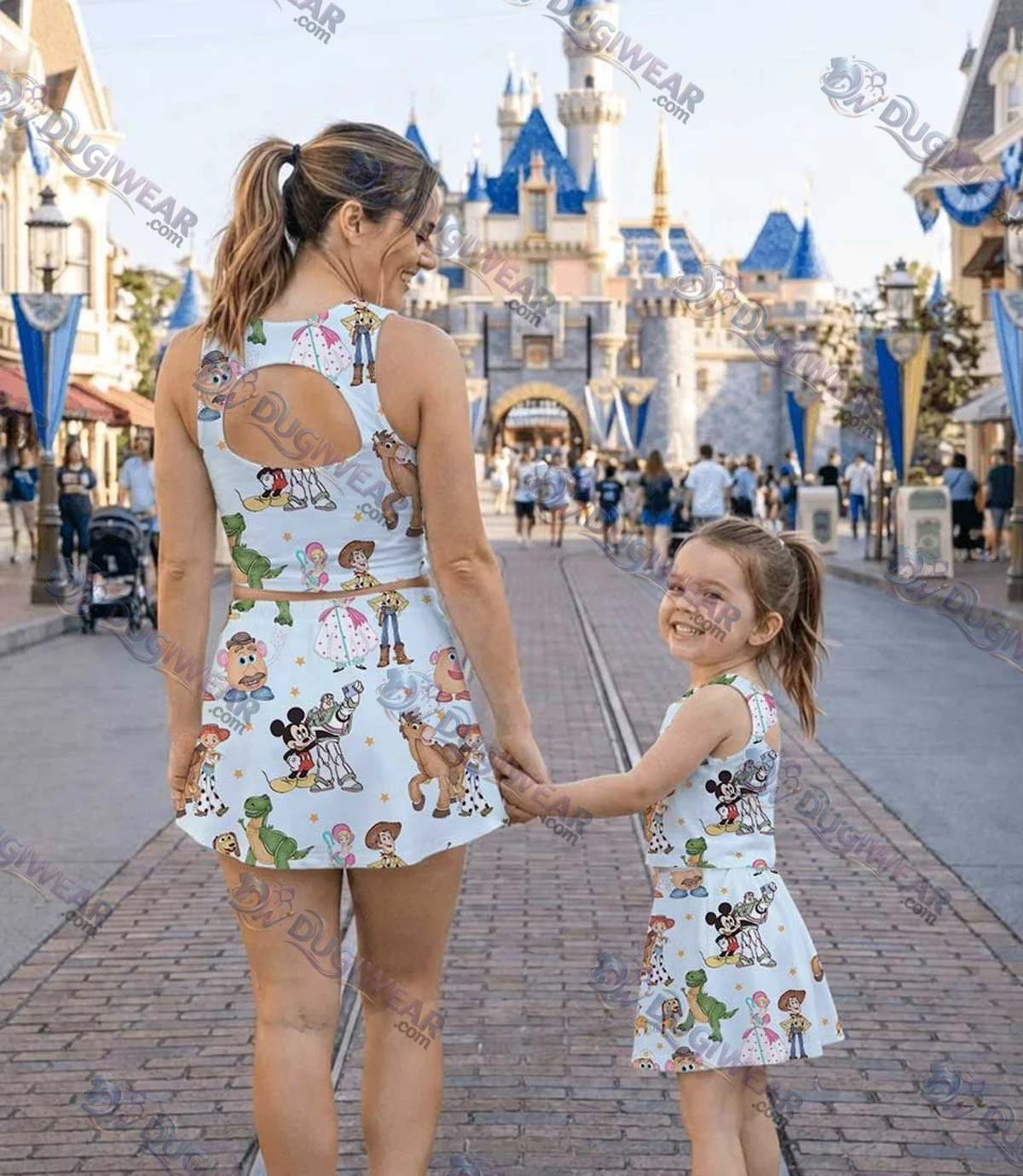 Toy Story Dress Set, Mom and Daughter Disney Vacation Matching Outfit Toy Story Dress Set, Mom and Daughter Disney Vacation Matching Outfit