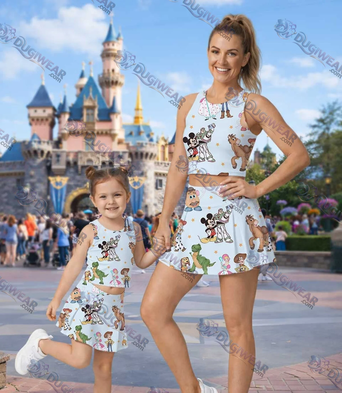 Toy Story Dress Set, Mom and Daughter Disney Vacation Matching Outfit Toy Story Dress Set, Mom and Daughter Disney Vacation Matching Outfit