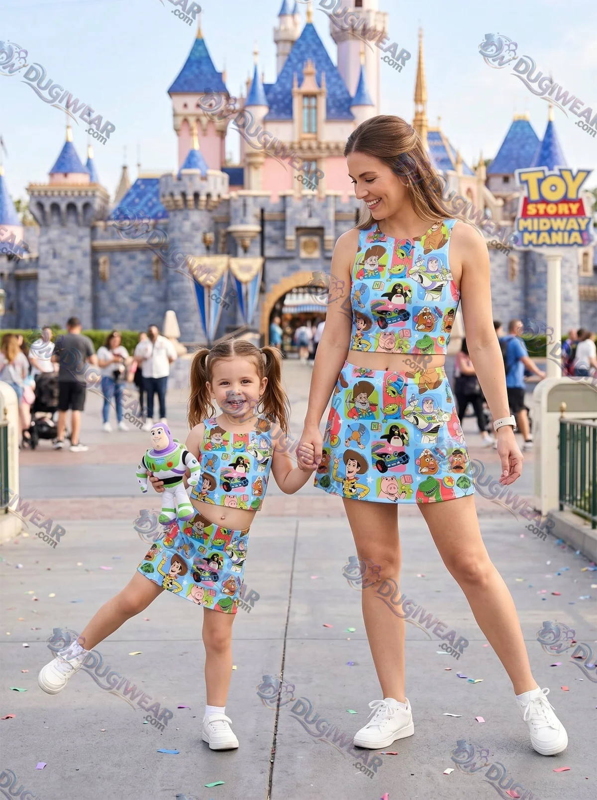Toy Story Matching Dress Set, Mom And Me Outfit, Disney Park Vacation Clothes