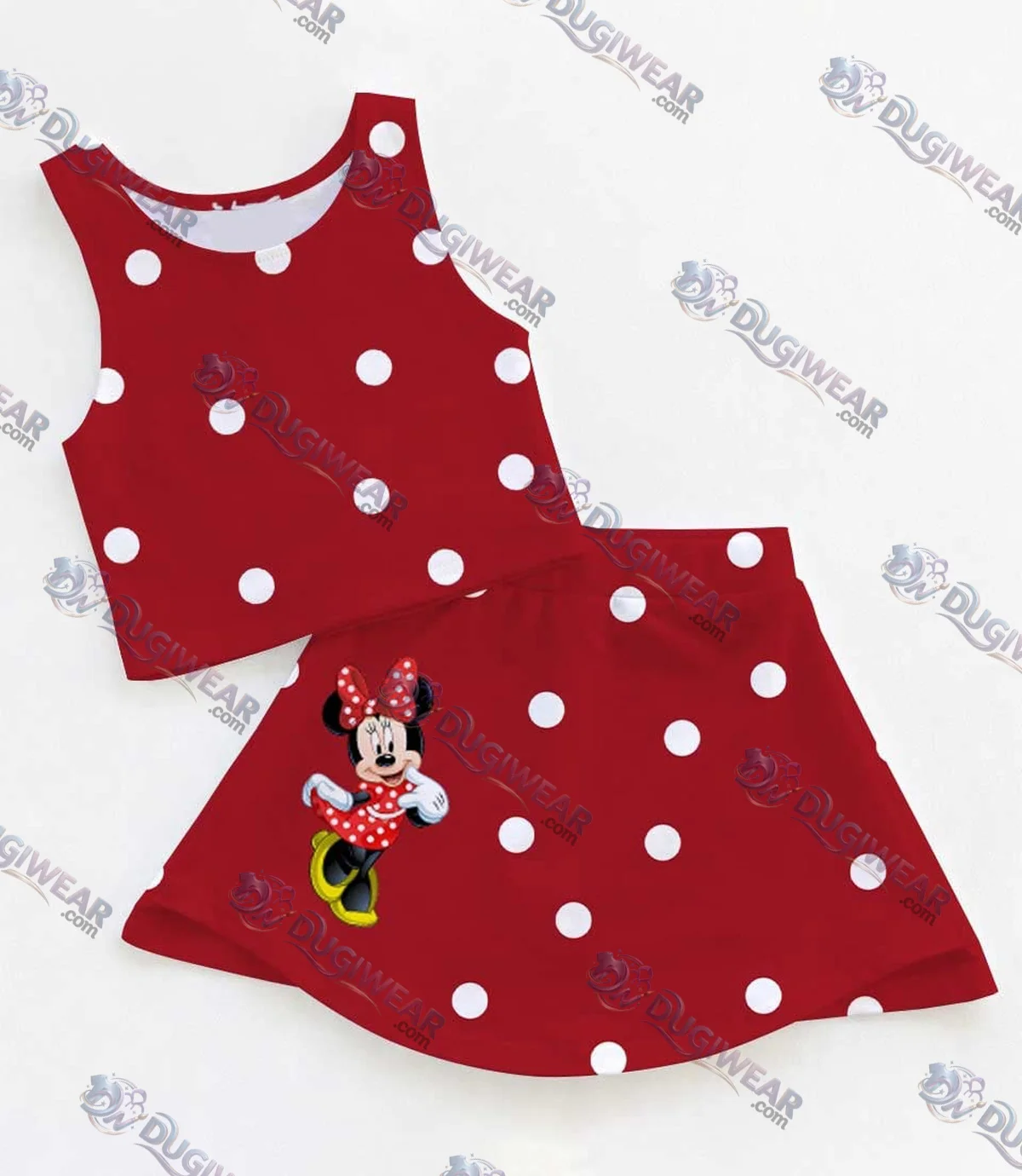 Women's Minnie Activewear Set, Athletic Dress & Skort Outfit
