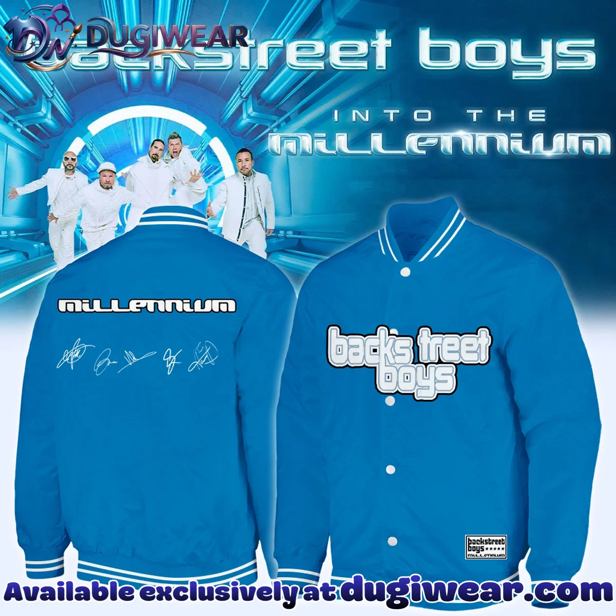 Backstreet Boys Into The Millennium Signature Bomber Jacket [Drop 18]
