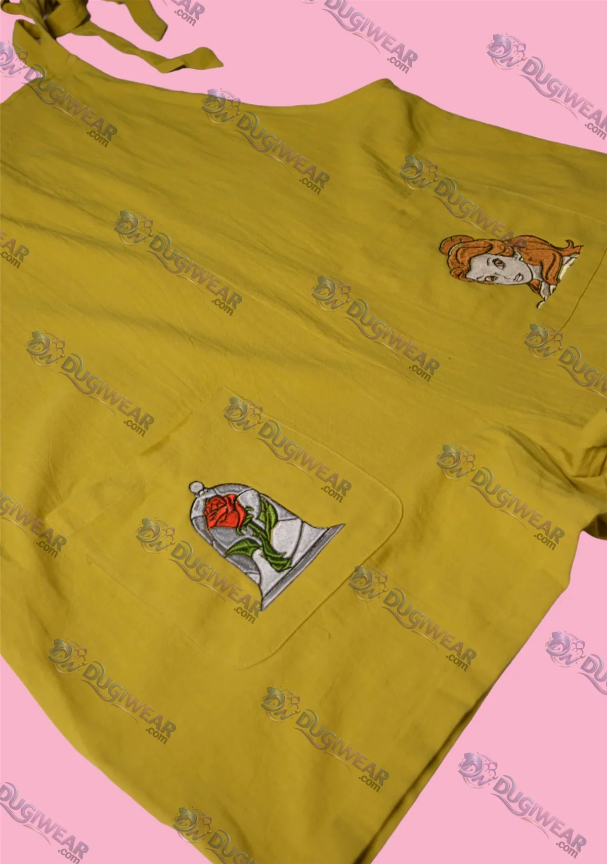 Beauty and the Beast Romper, Embroidered Belle Disney Romper Beauty and the Beast Romper, Embroidered Belle Disney Romper