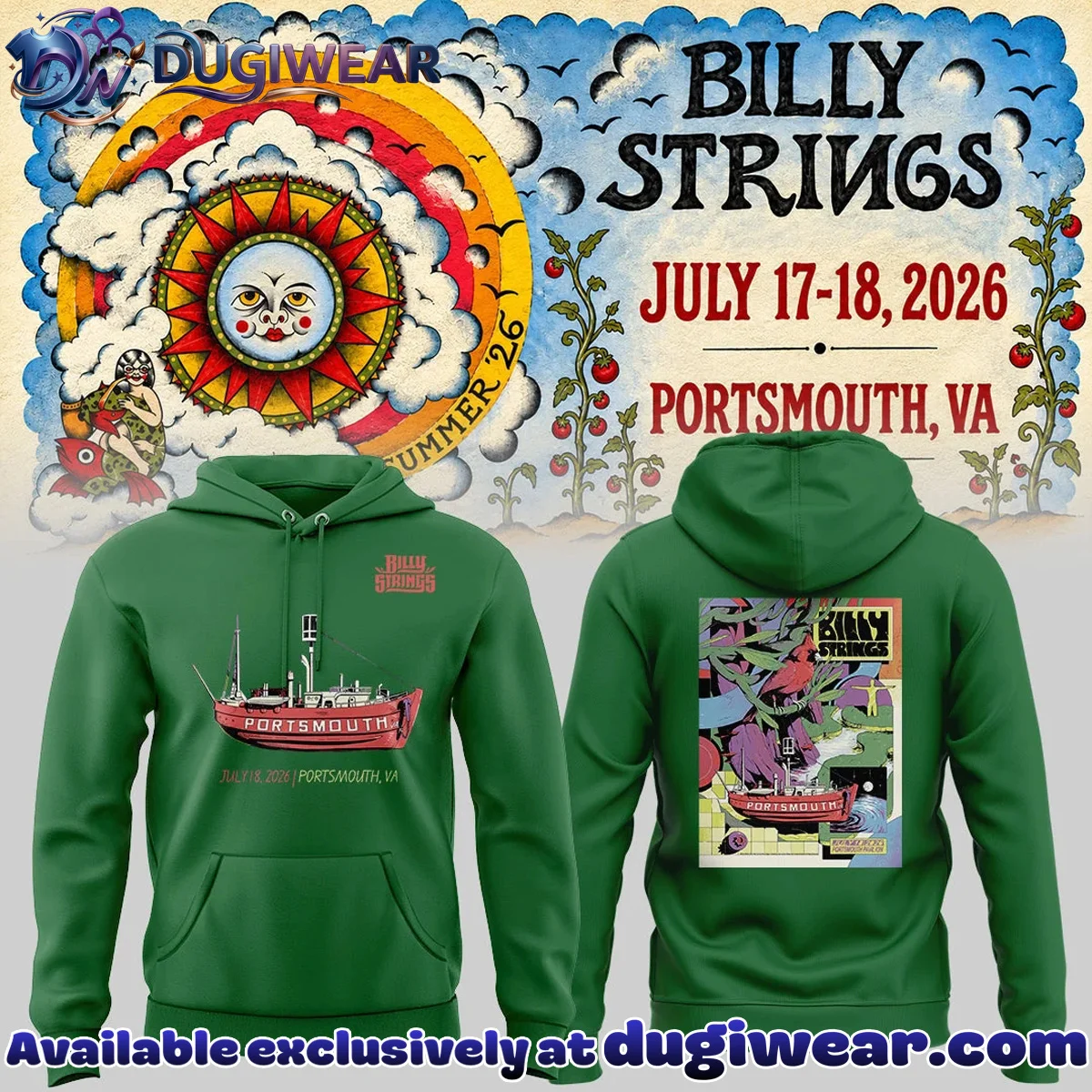 Billy Strings Shirt & Hoodie [Batch 4]