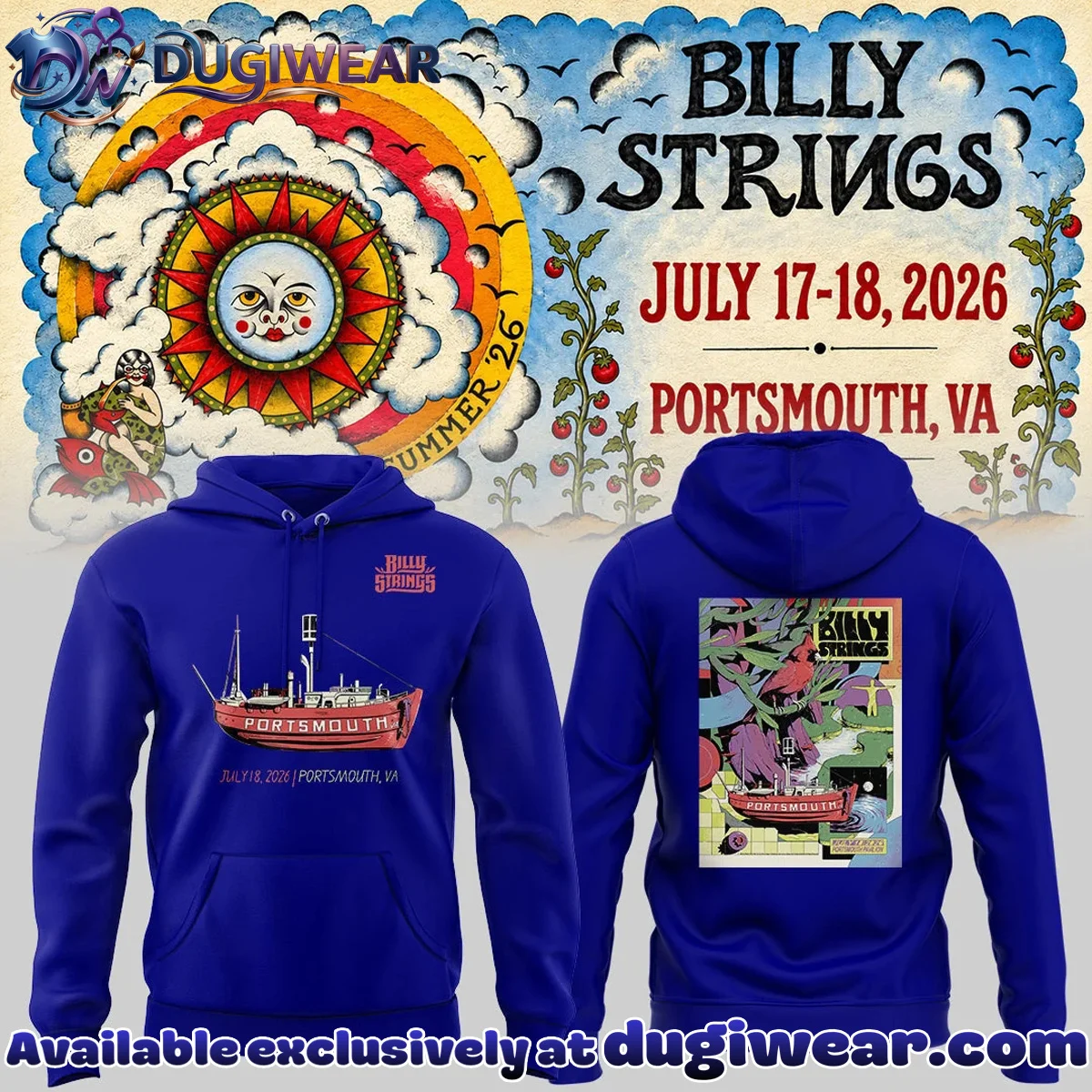 Billy Strings Shirt & Hoodie [Drop 8]