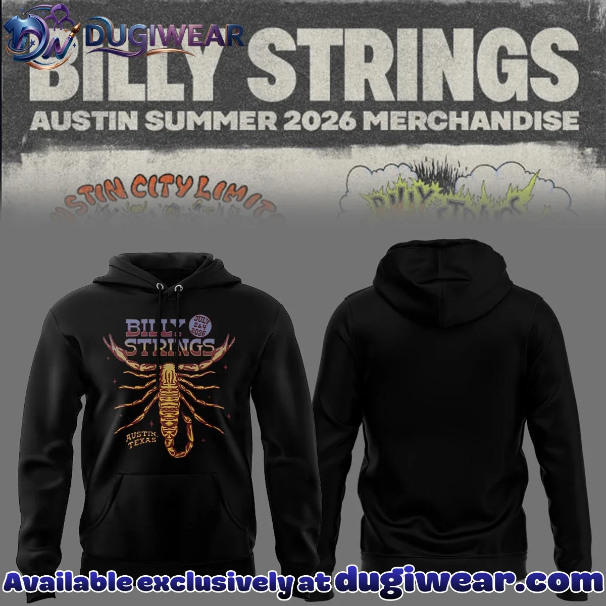 Billy Strings Shirt & Hoodie (Release 3)
