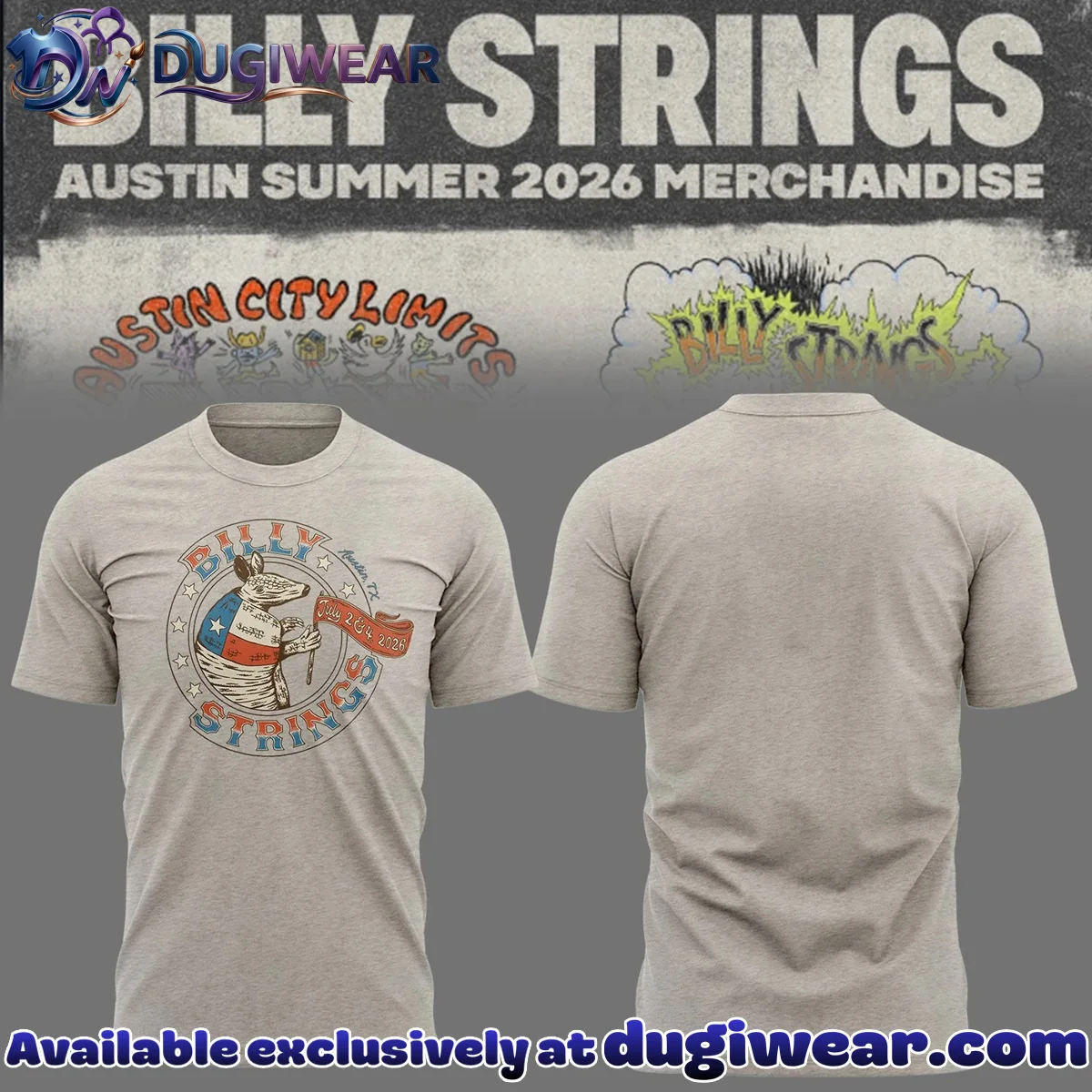 Billy Strings Shirt & Hoodie - Variant 2