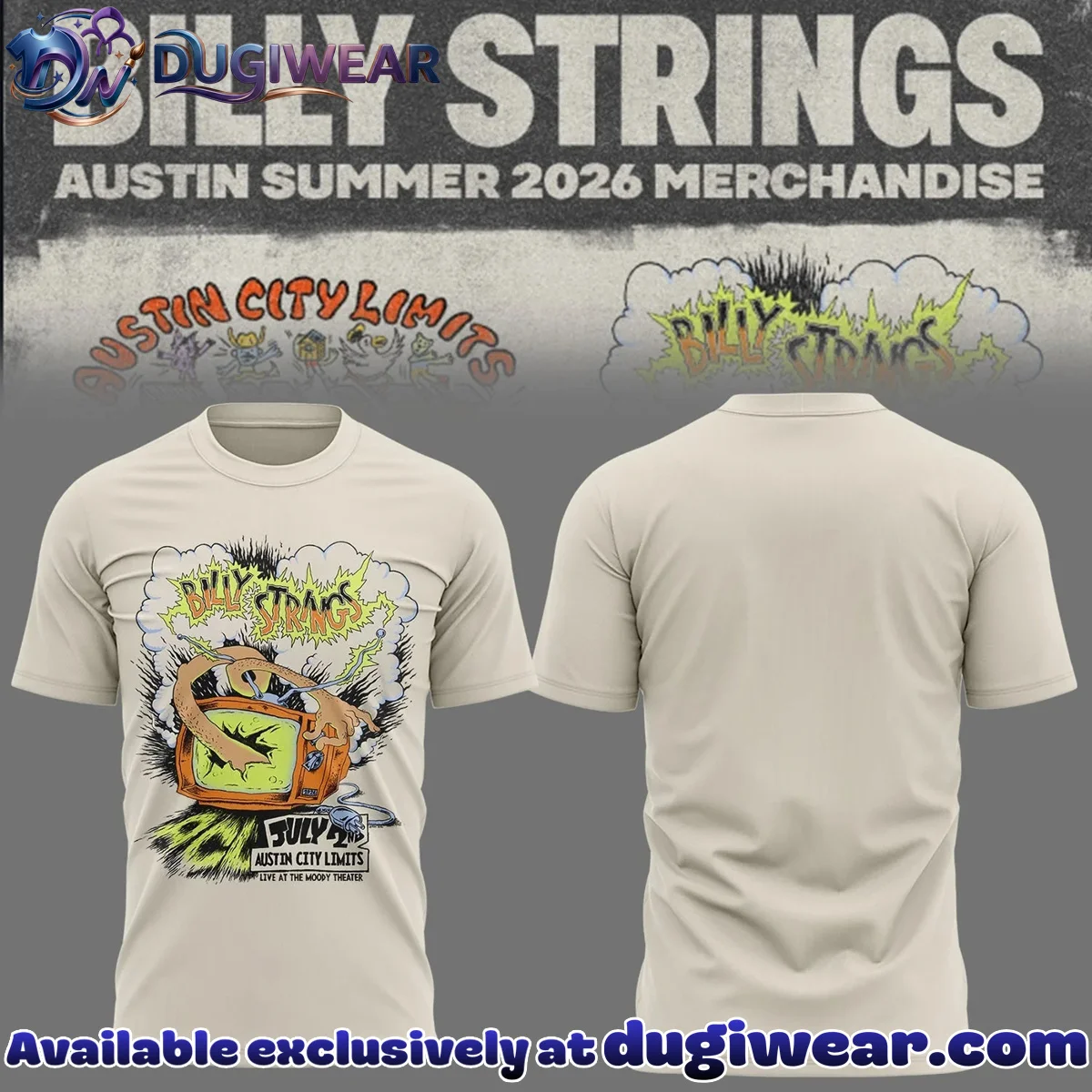 Billy Strings T-Shirt & Hoodie [Batch 4]