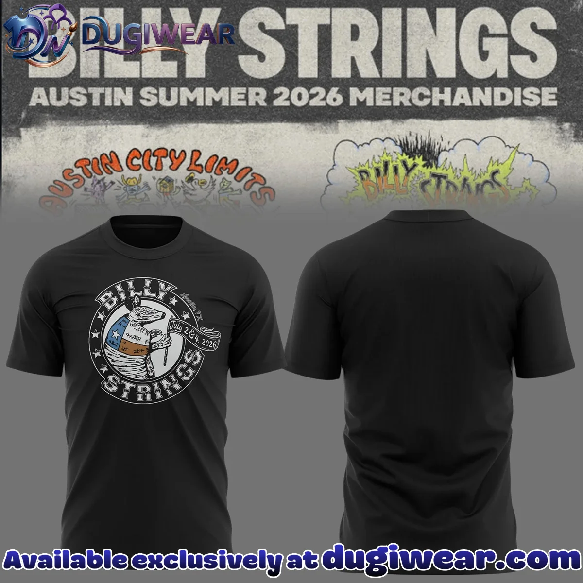 Billy Strings T-Shirt & Hoodie - Variant 5