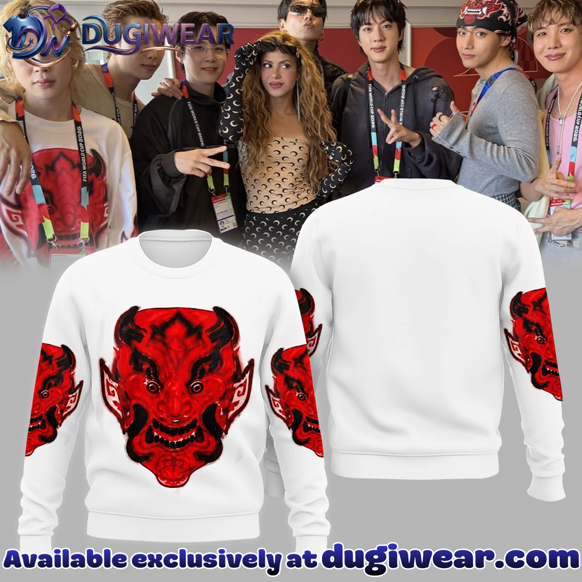 BTS FIFA World Cup Finals Half-Time Show Shirt & Hoodie [Drop 4]